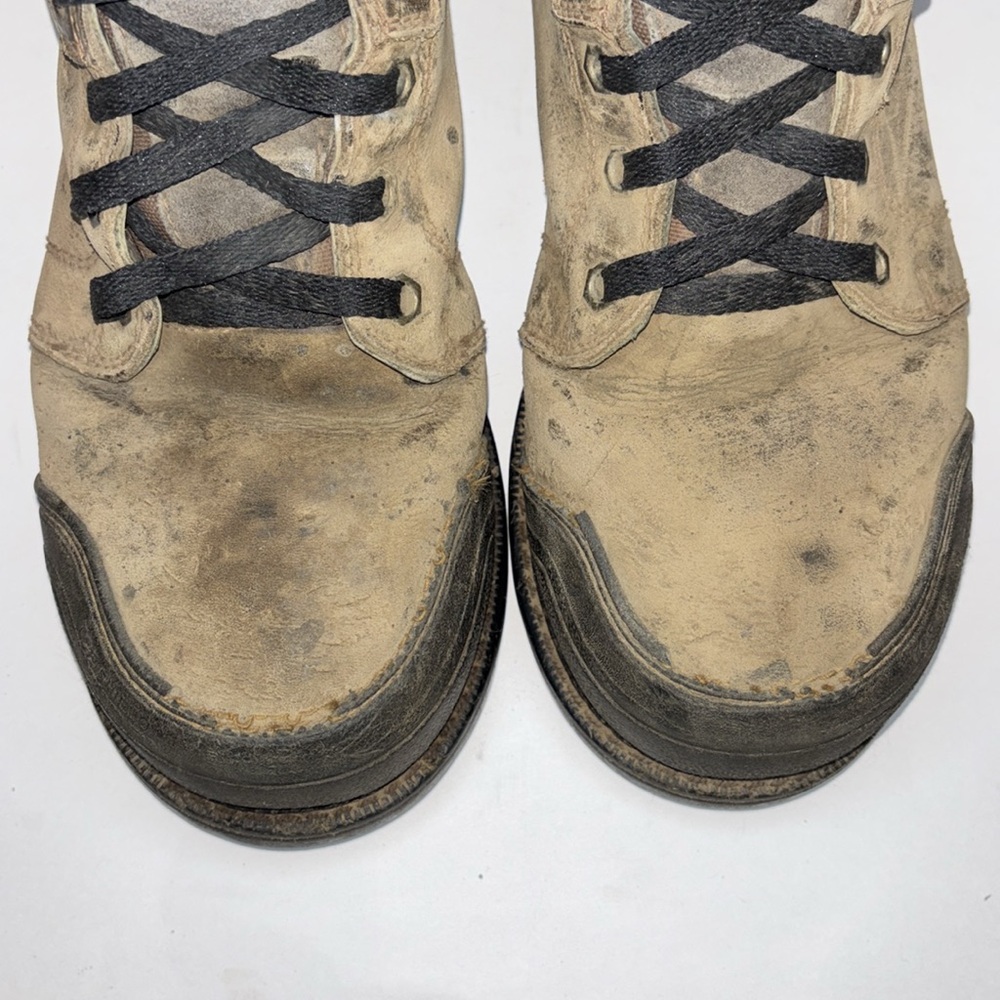 Men’s Danner 8” Brown Suede Steel Toe Composite Cap Waterproof Work Boots Size 9 - Picture 7 of 8